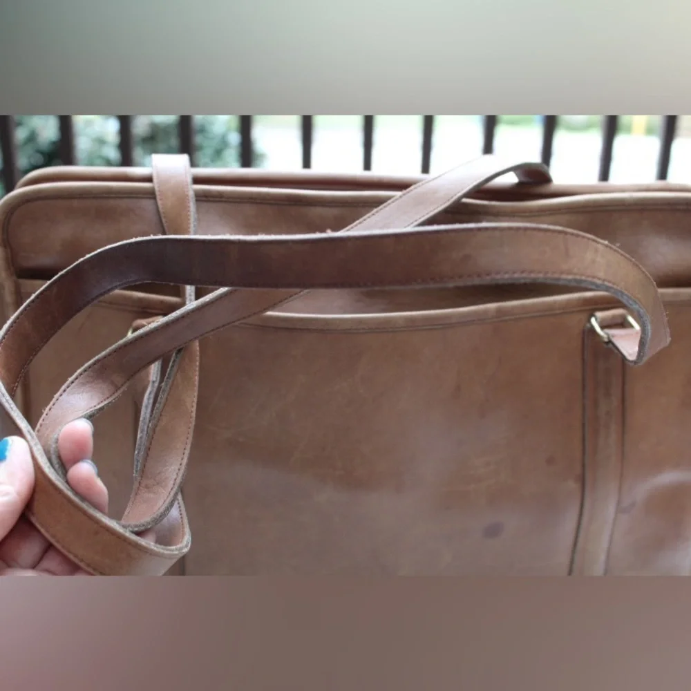 Vintage Coach Large Envelope Portfolio Briefcase
